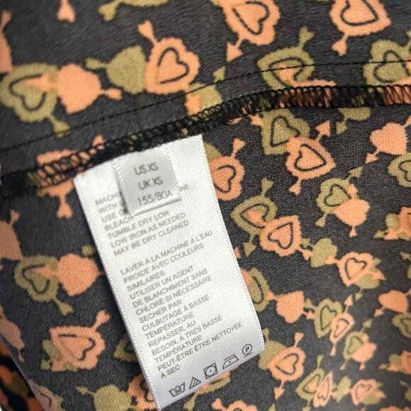 Urban Outfitters Mariah Lace-Up Midi Slip Dress Size X-Small - Picture 7 of 8